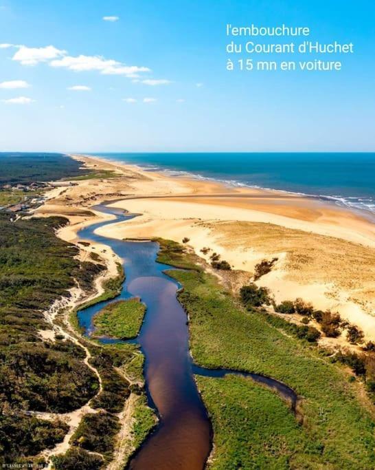 Vue Golf Dans Residence Nature "Sympalappart" Moliets-et-Maa Exteriör bild