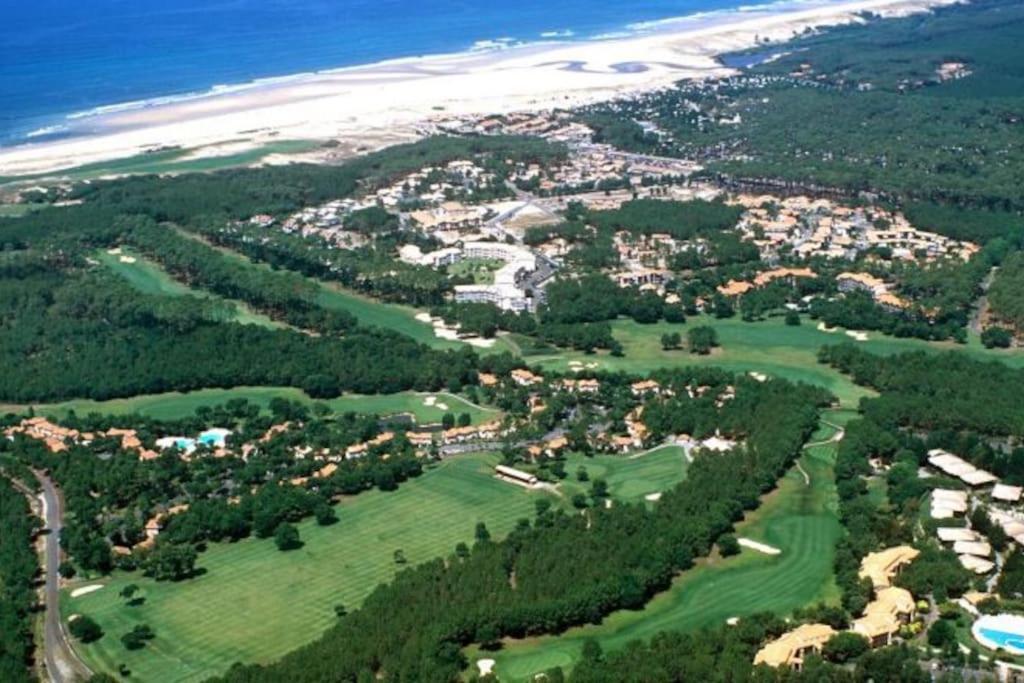 Vue Golf Dans Residence Nature "Sympalappart" Moliets-et-Maa Exteriör bild